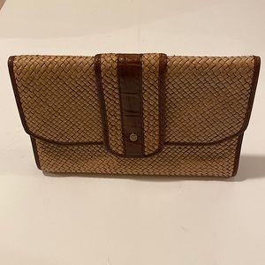 Raffia Straw Bag. Lord and Taylor. Very unique.